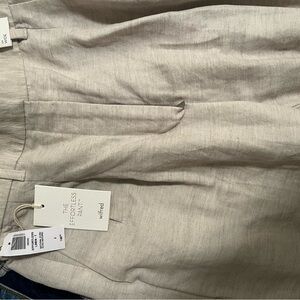 Wilfred Light Beige Linen Trousers